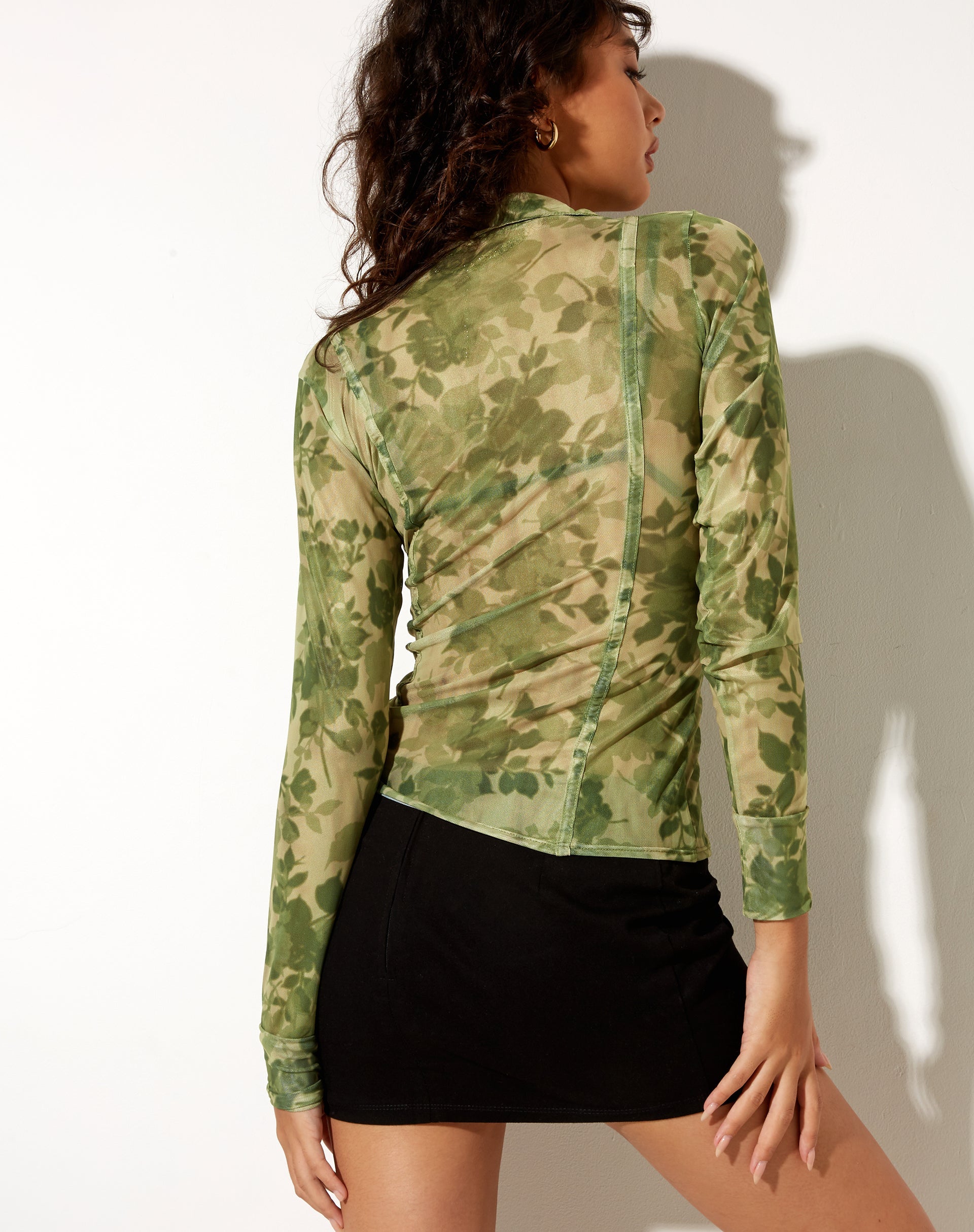 Afbeelding van Mally Shirt in Vage Bloemen