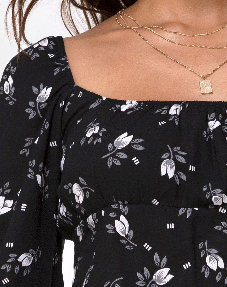 Afbeelding van Malon Crop Top in Dark Tulip