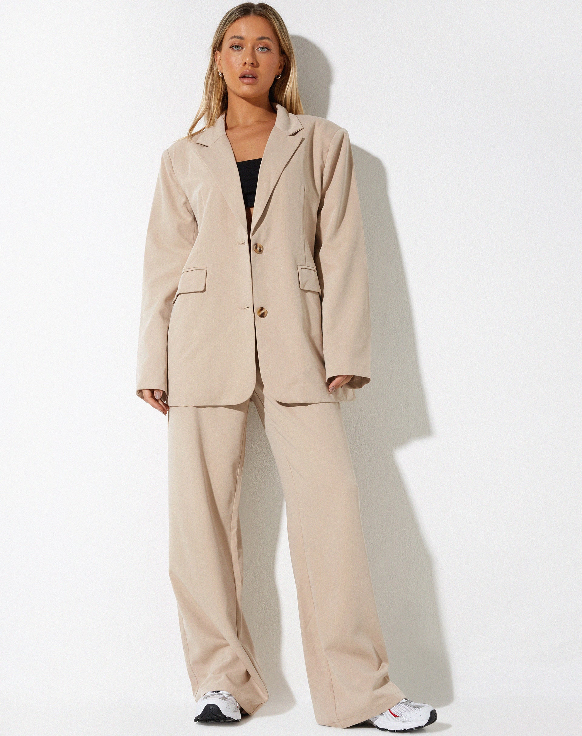 Afbeelding van Abena broek in zacht beige