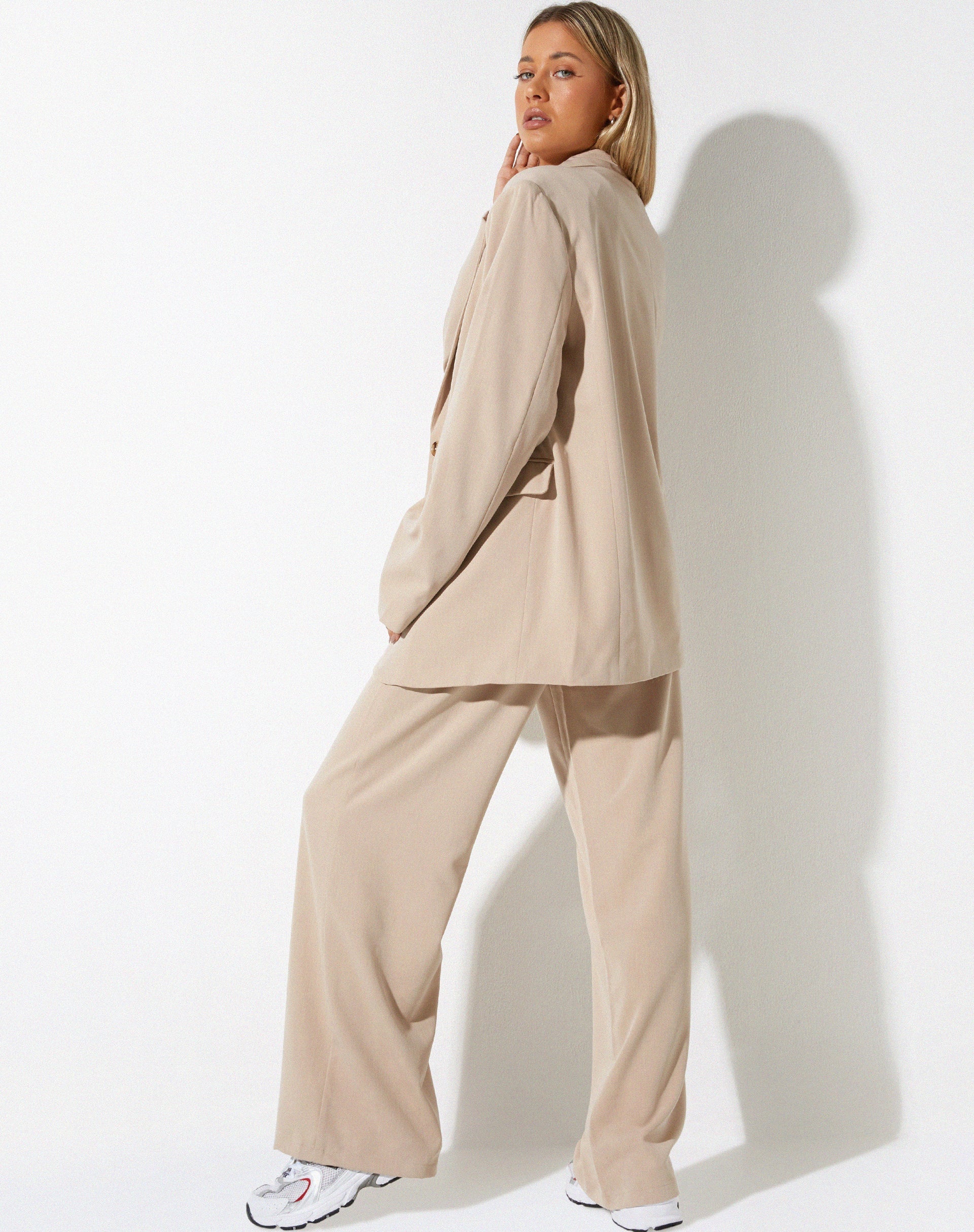 Afbeelding van Abena broek in zacht beige
