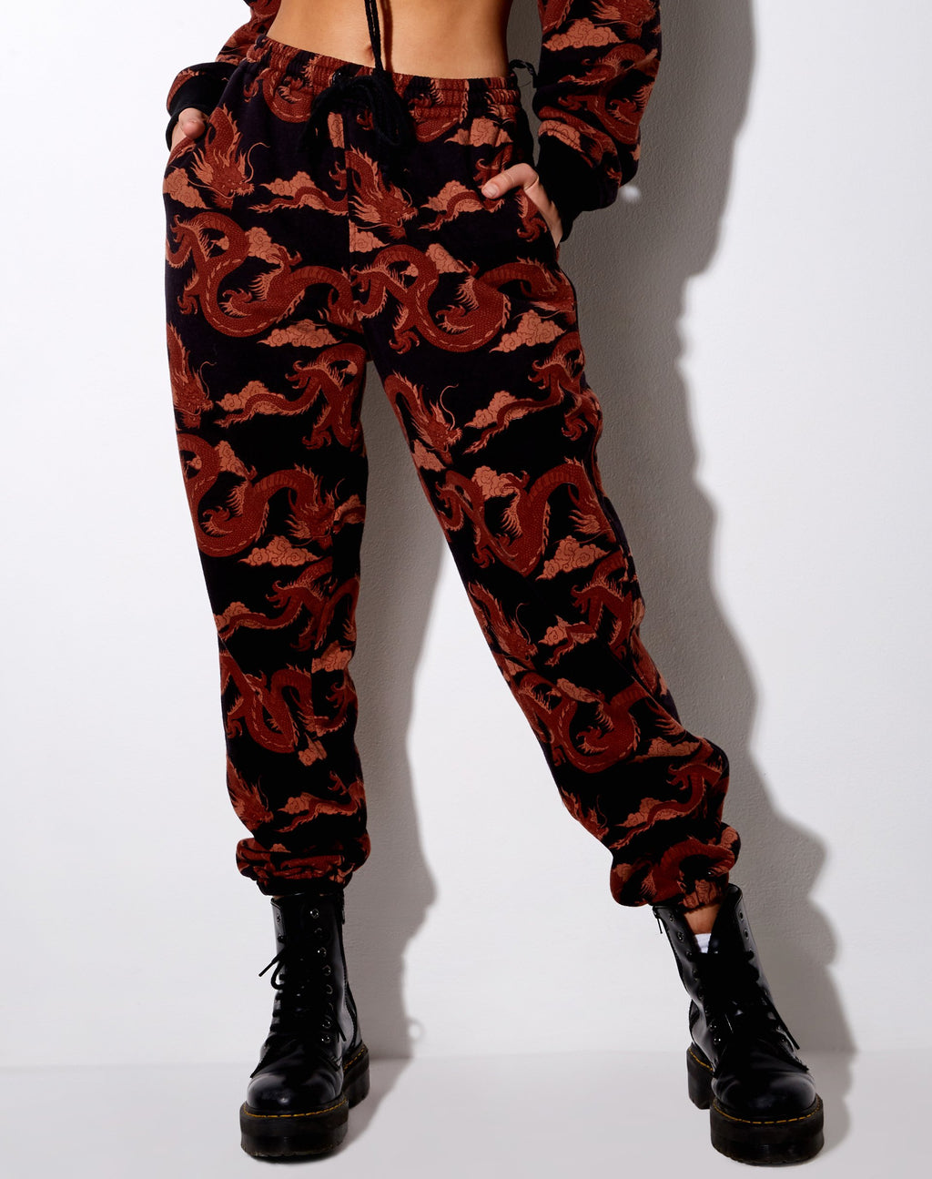 Basta Jogger in ton-sur-ton Dragon Orange