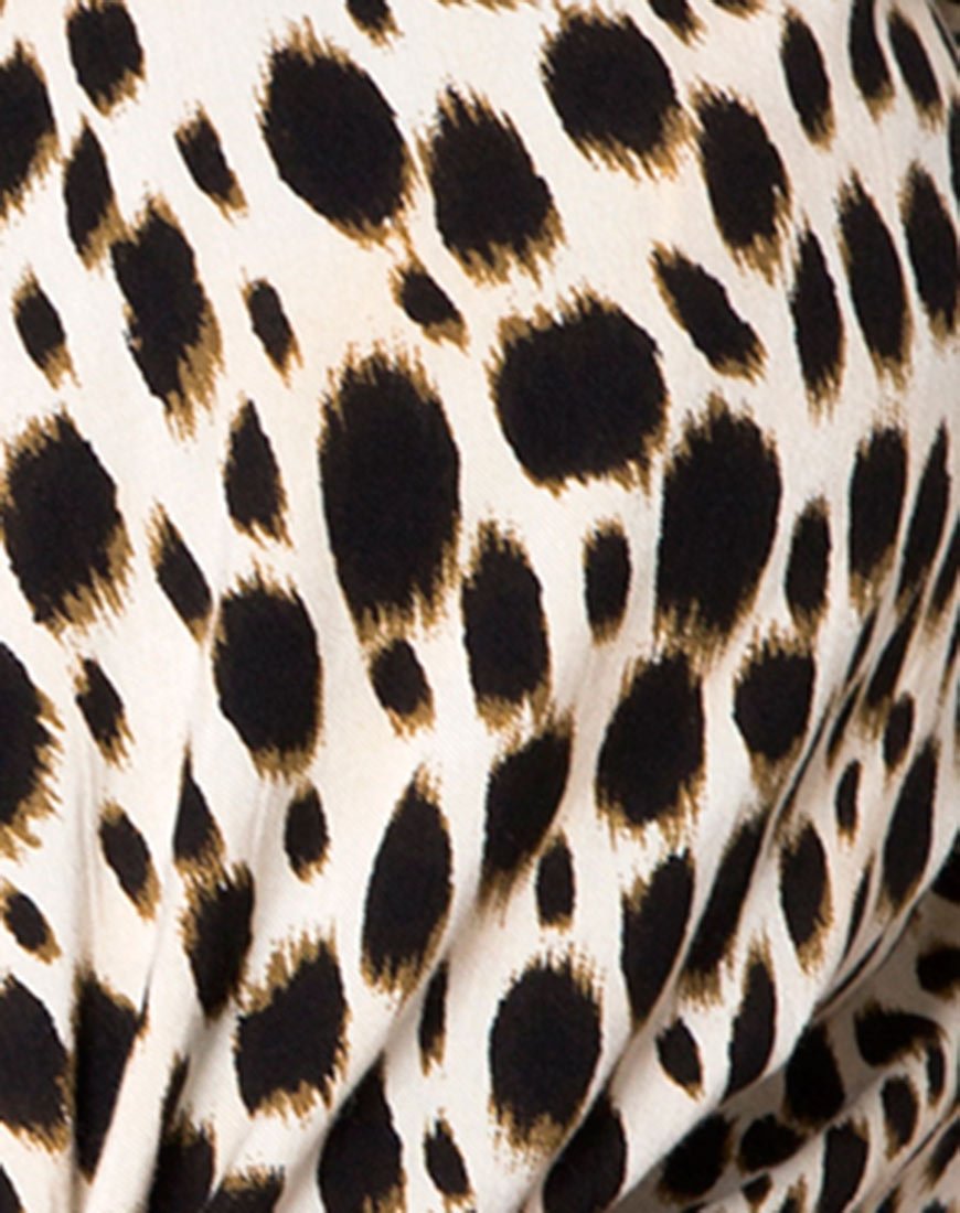 Afbeelding van Marleigh Crop Top in Cheetah
