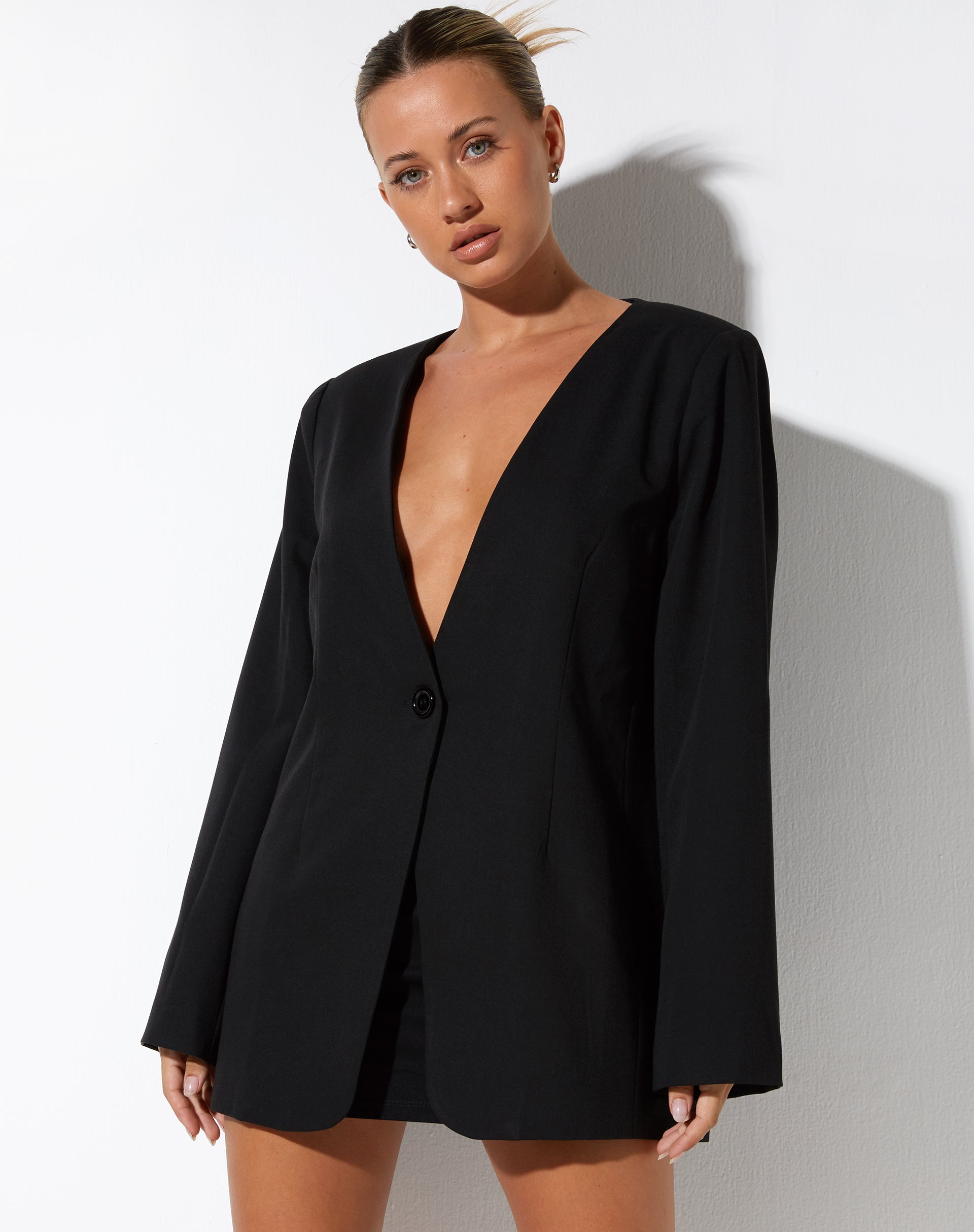 Afbeelding van Marlia Blazer in Zwart