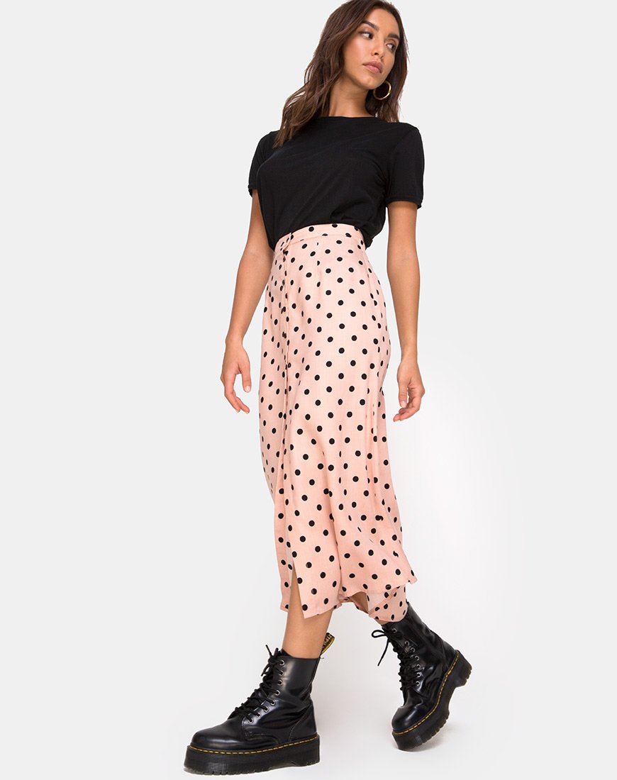 Afbeelding van Marni Midi rok in New Polka Nude