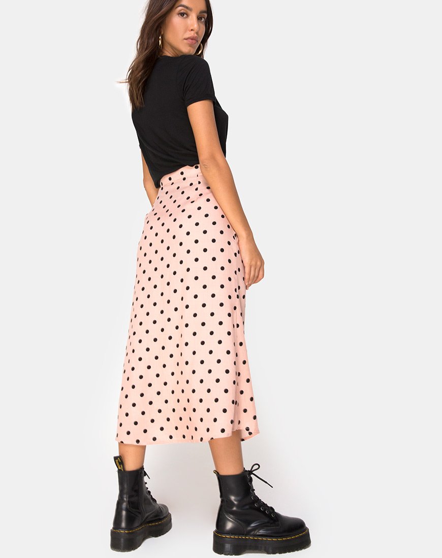 Afbeelding van Marni Midi rok in New Polka Nude