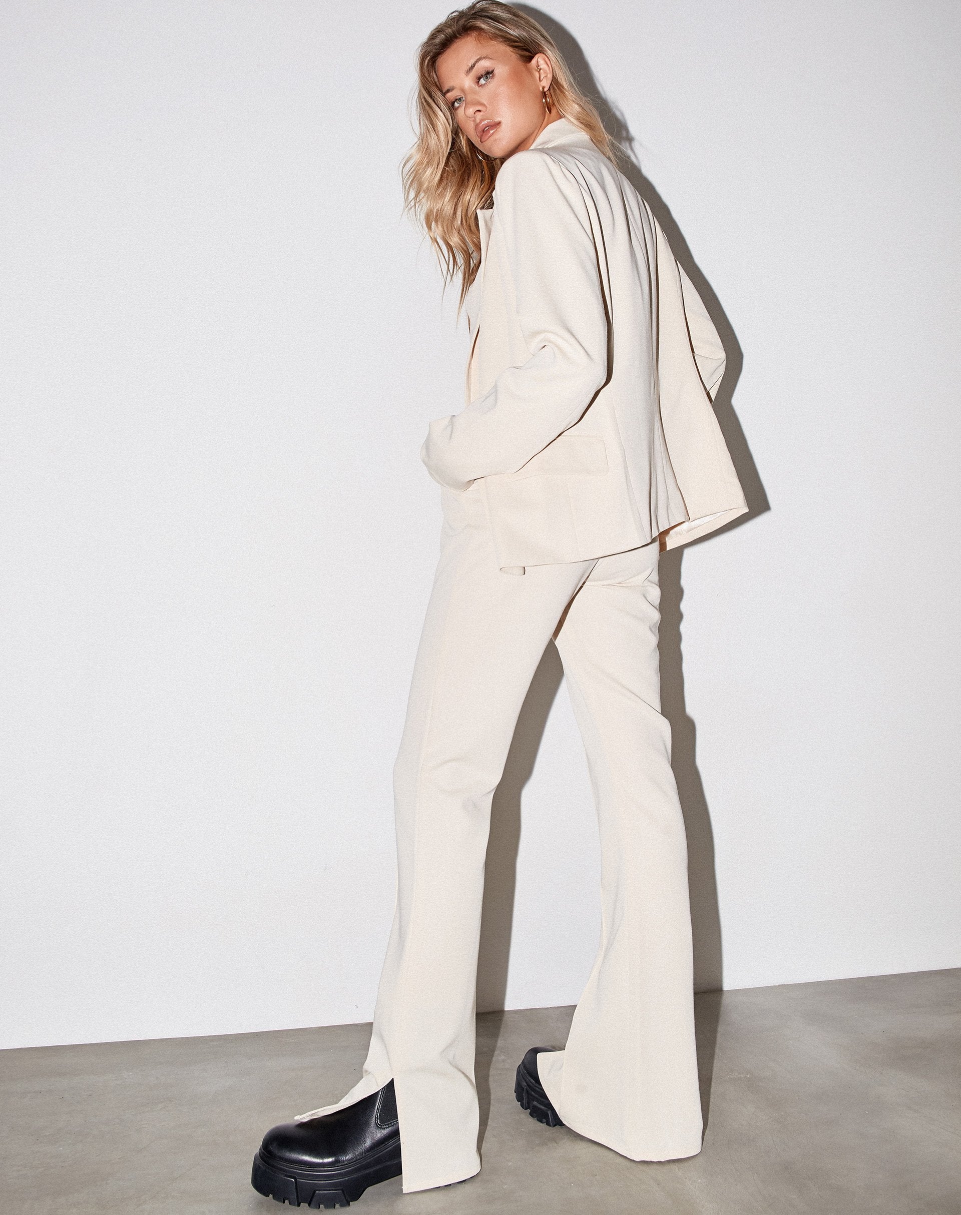 Afbeelding van Marwah Blazer in Crème