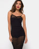 Afbeelding van Mauna Bodycon Jurk in Zwart