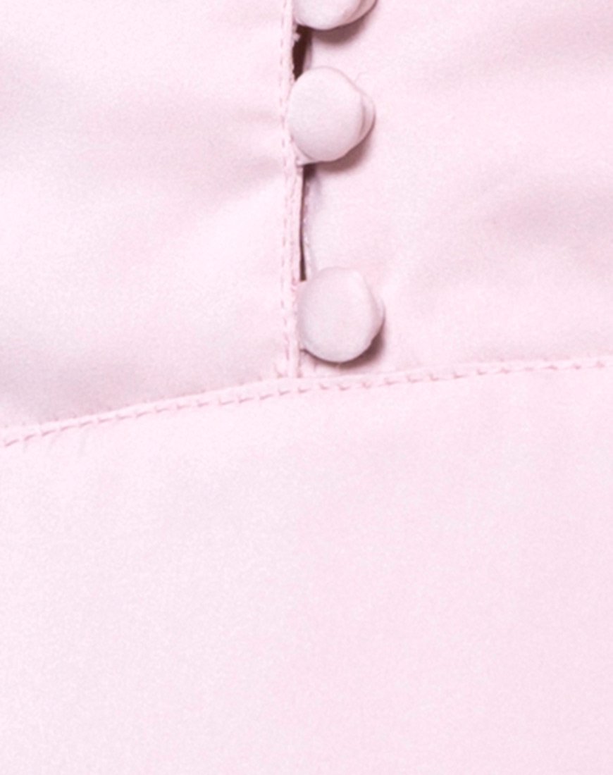Afbeelding van Medina Slipjurk in Satijn Blush