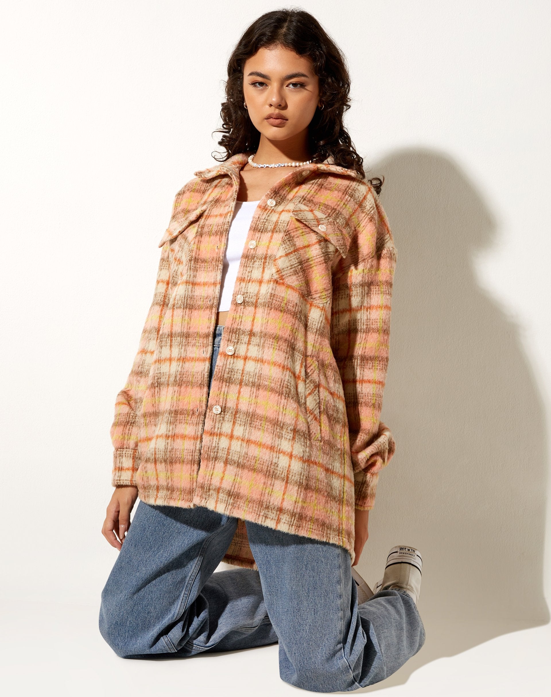 Afbeelding van Medita Shirt in Roze en Bruin