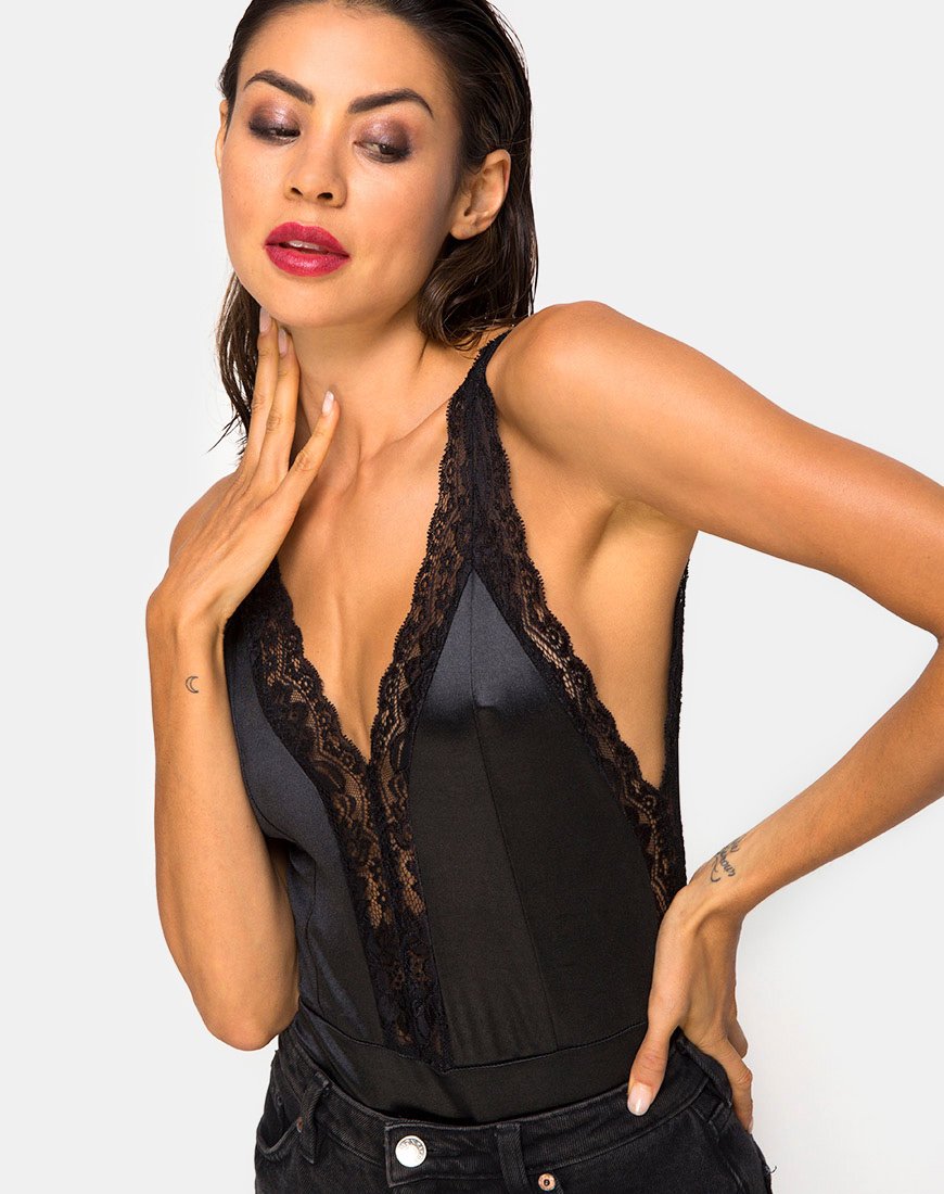 Meek Bodice in Zwart
