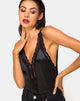 Afbeelding van Meek Bodice in Zwart
