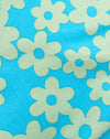 Retro Madeliefje Blauw