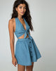 Afbeelding van Thione Rok in Zomerwas Denim Chambray