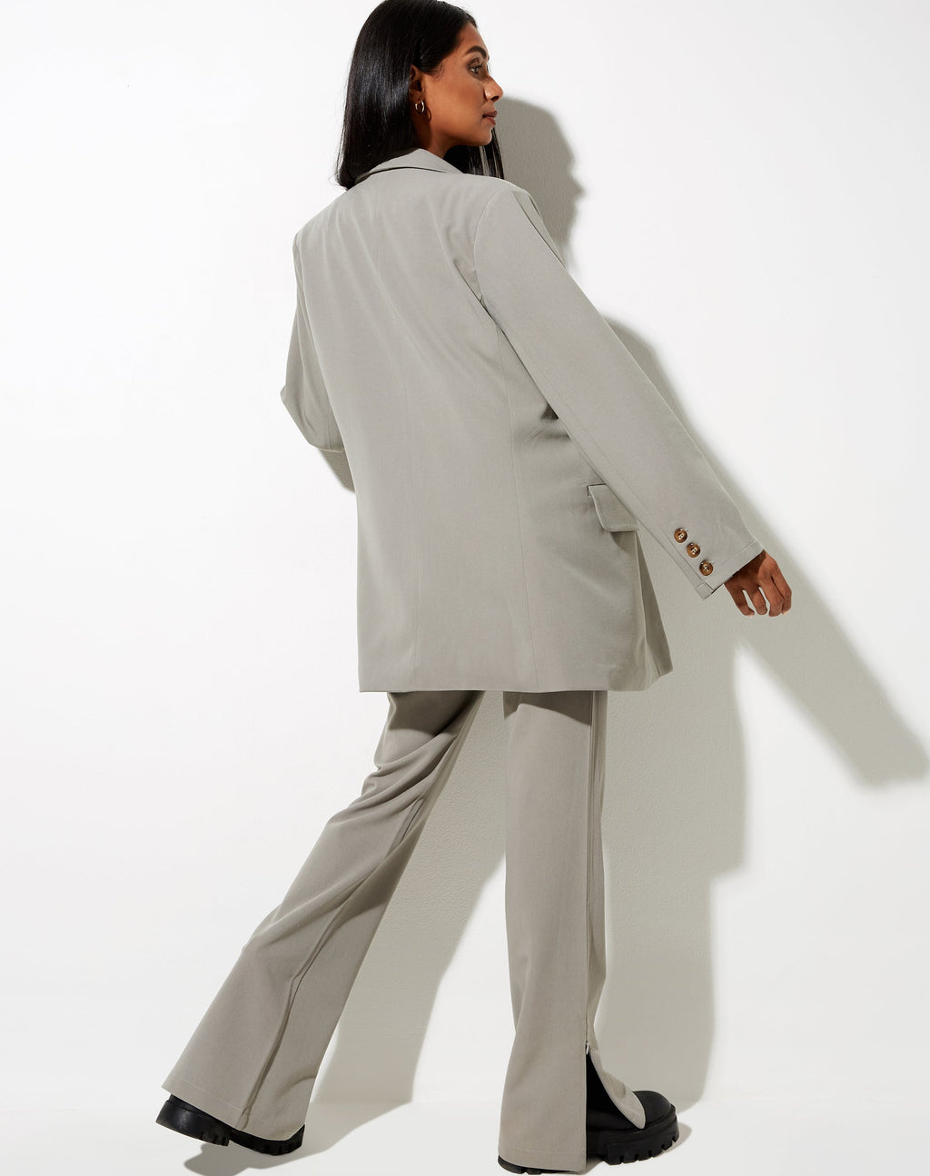Grego broek in groen beige