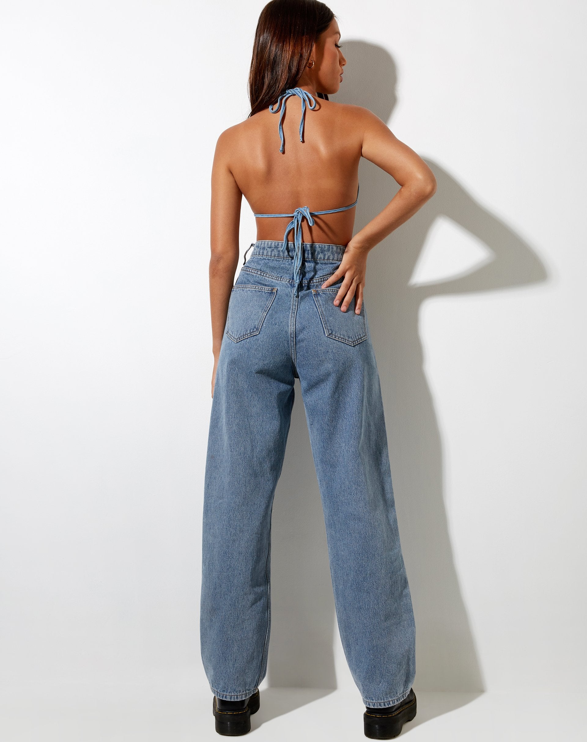Afbeelding van Mida Bralet in Light Blue Wash