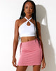 Afbeelding van Midang minirok in crêpe Hot Pink