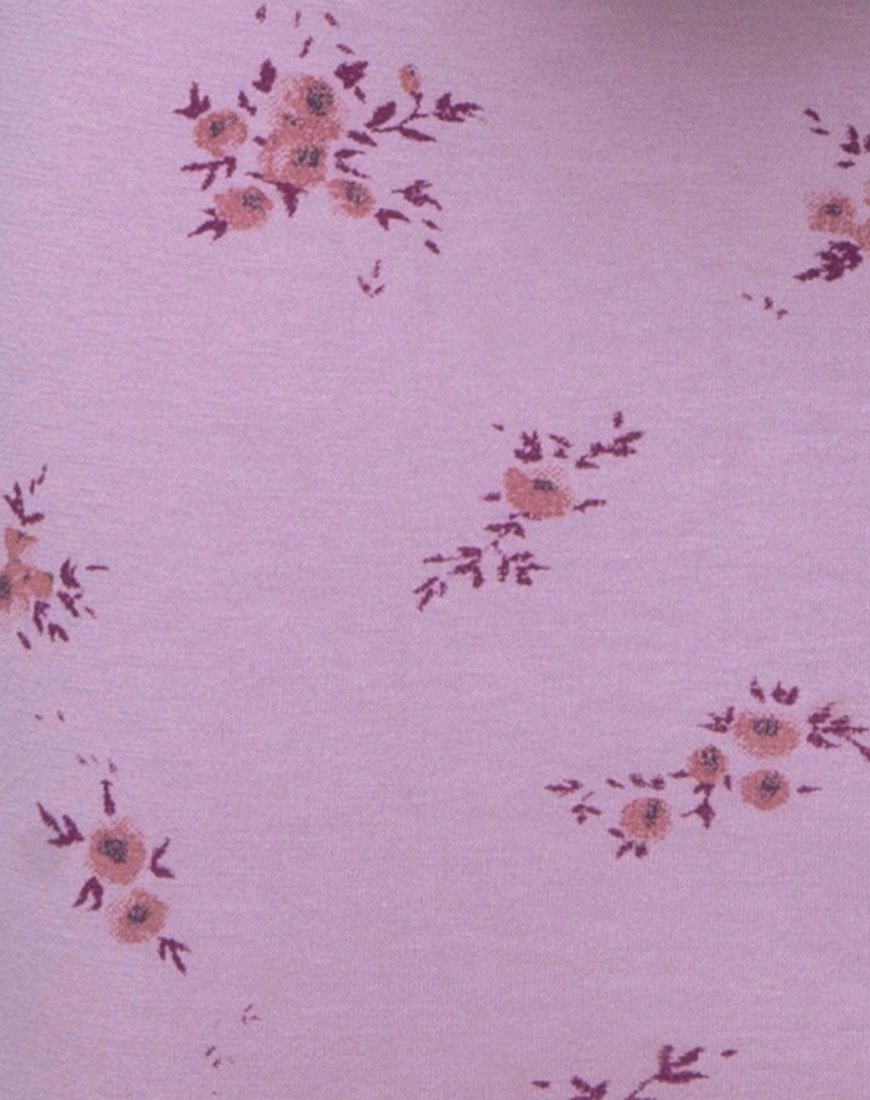 Afbeelding van Migare Bodycon Dress in Forget Me Not Lilac