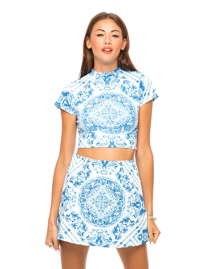 Afbeelding van Motel Mindy Coltrui in Blauw Venus