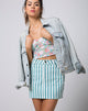 Afbeelding van Mini Broomy Rok in Mid Stripe