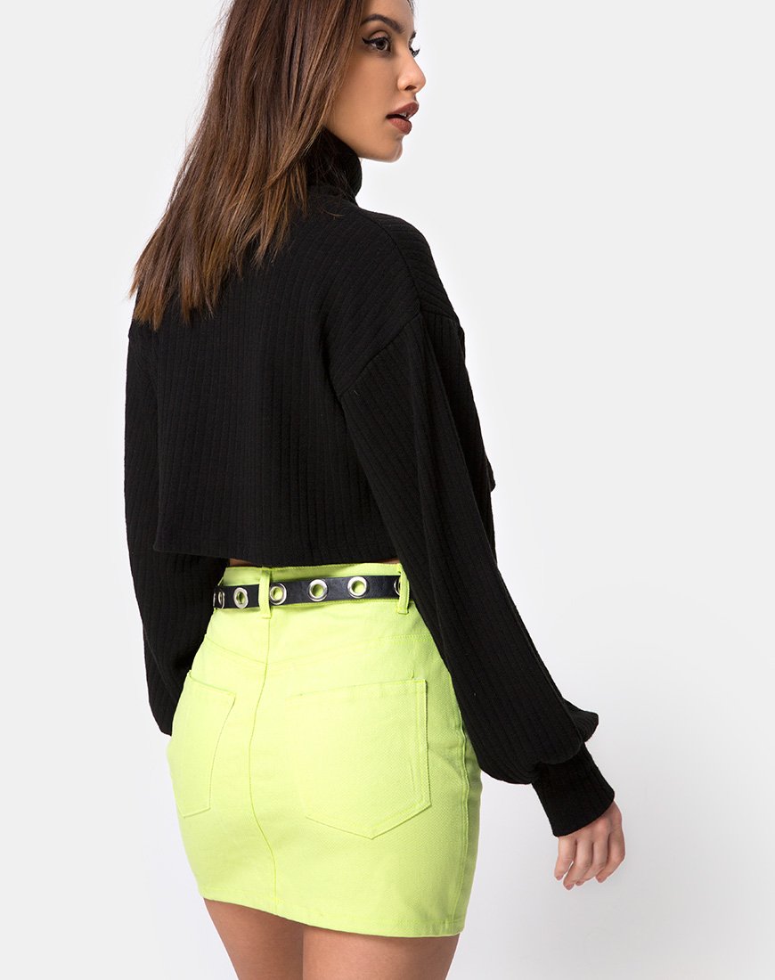Afbeelding van Mini Broomy Rok in Lime