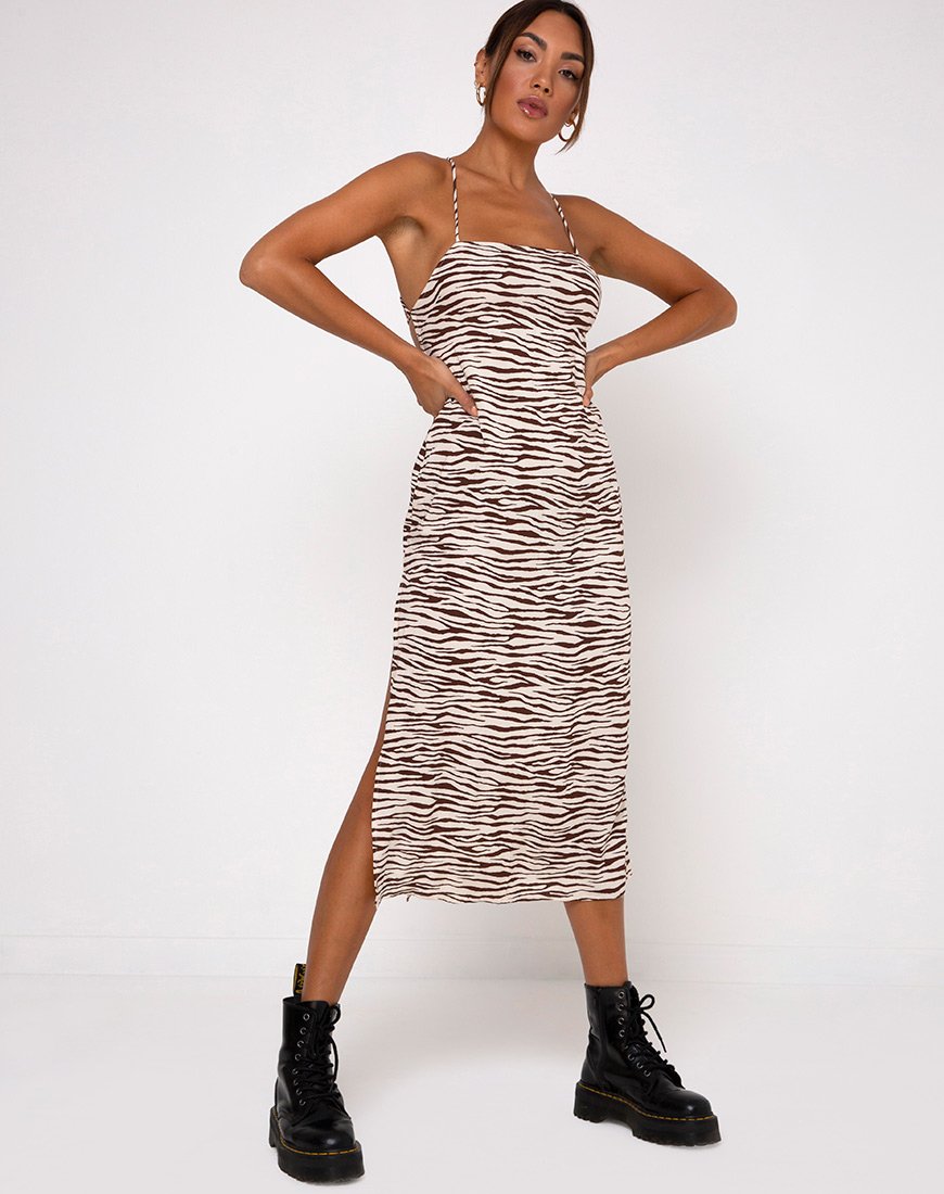 Mirzani jurk in Easy Tiger Cocoa
