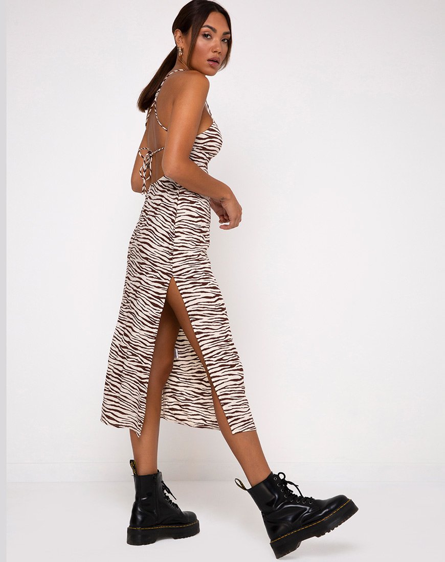 Mirzani jurk in Easy Tiger Cocoa