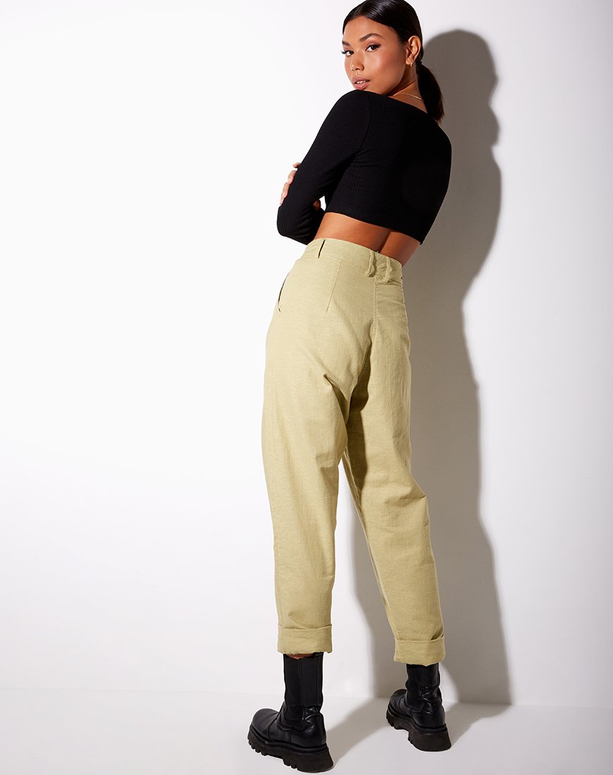 Misca broek in Dusky groen