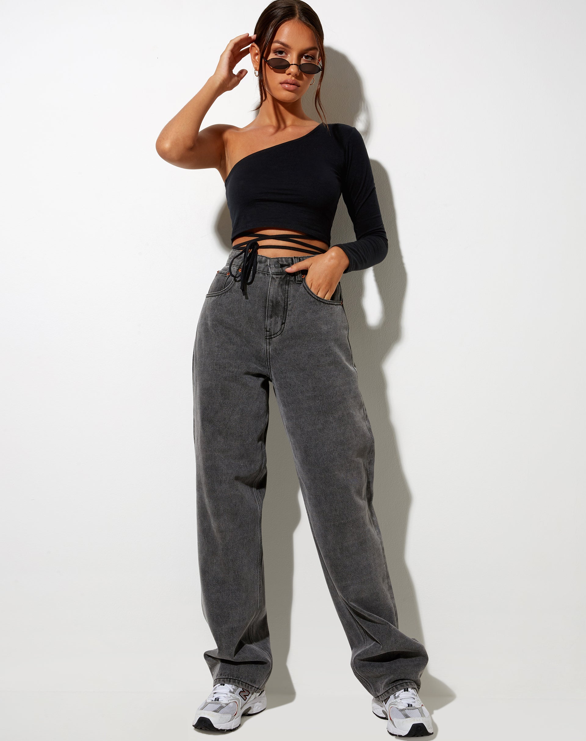 Afbeelding van Mitzi Crop Top in Zwart