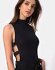 Afbeelding van Mocsa Bodice in Zwart Gesp