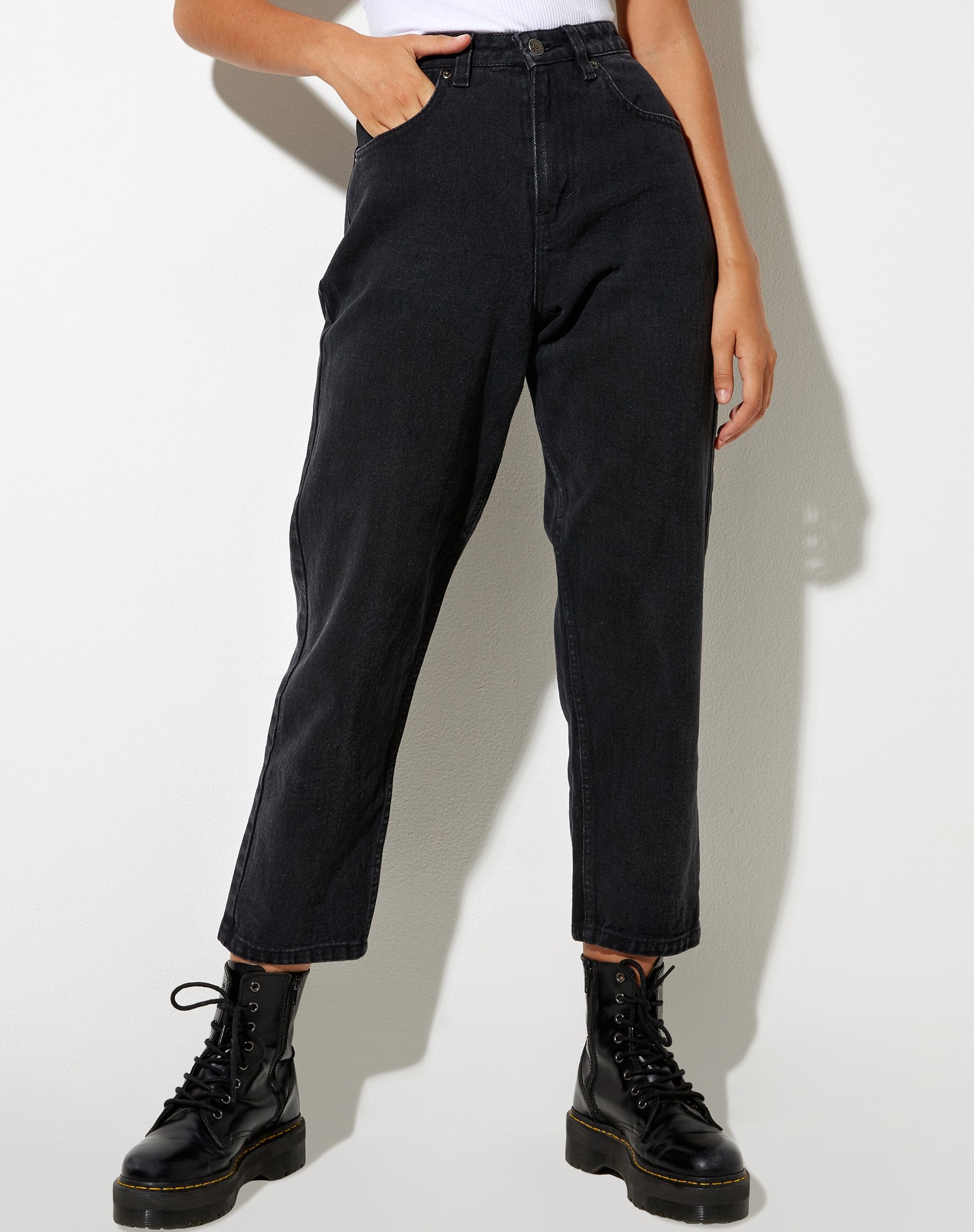 Afbeelding van Mam Jeans in Black Wash