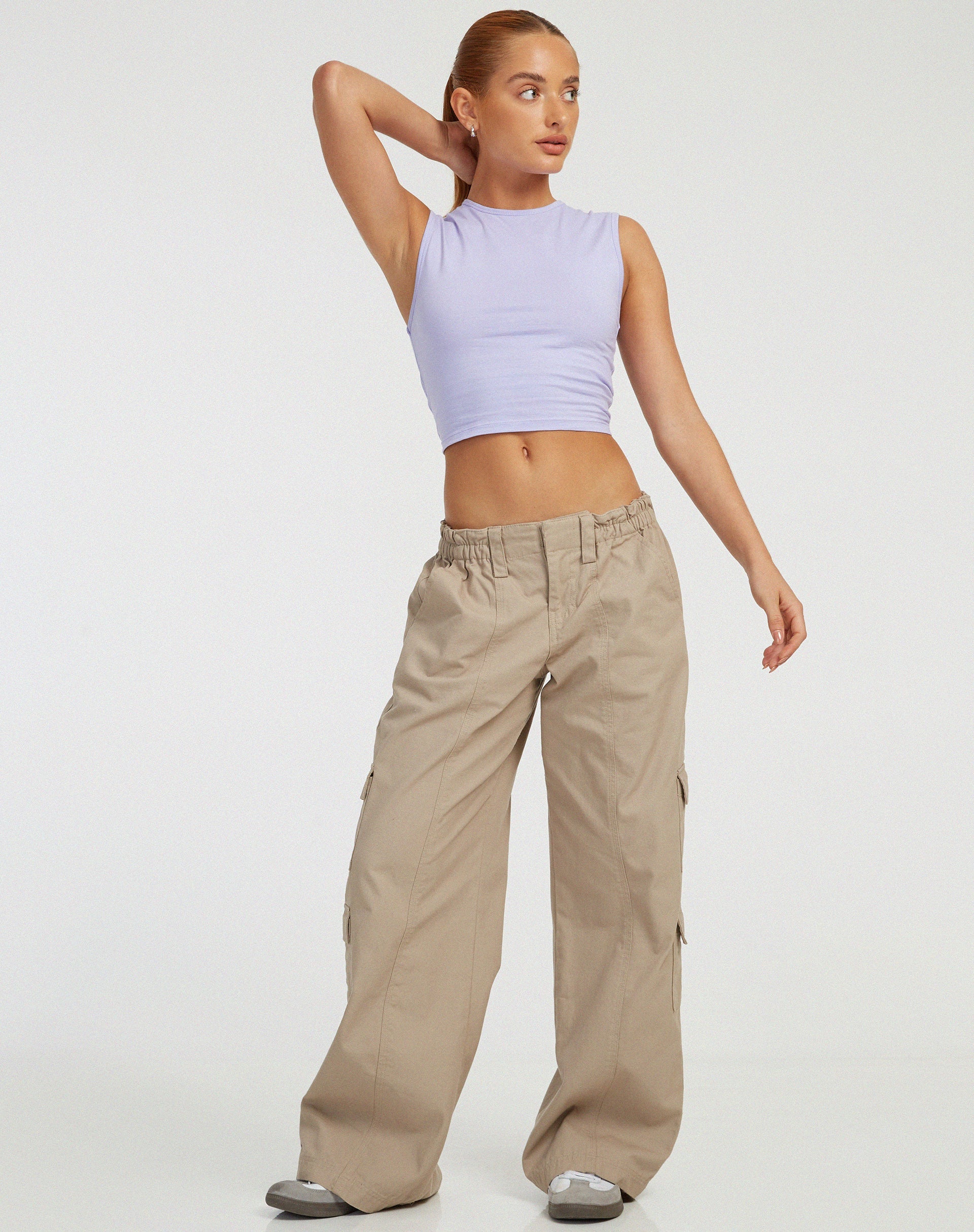 Afbeelding van Monlo Top in Pastel Lilac