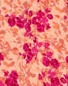 Cantalope met donkere wilde bloemen