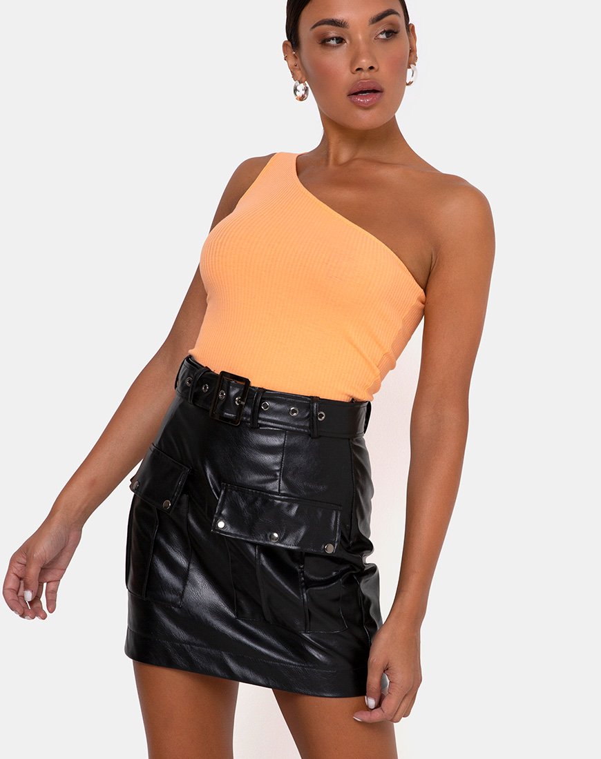 Moretti PU Rok in Zwart