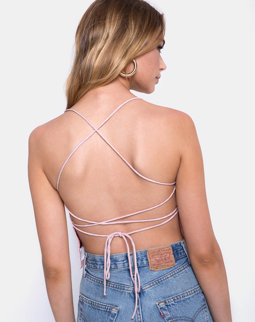 Afbeelding van Mosley Cami Top in Satin Blush