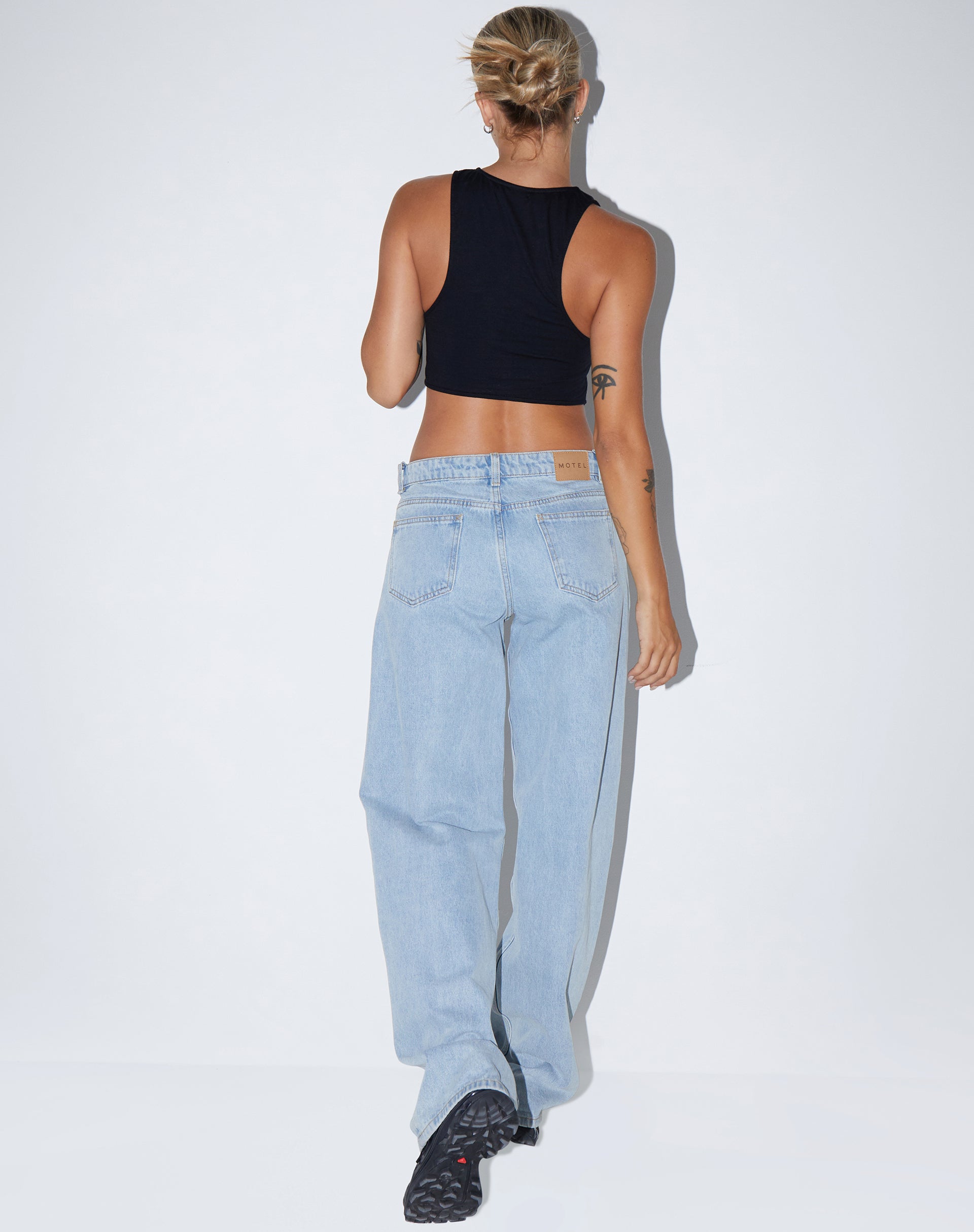 Afbeelding van Ursula Vest Top in Lycra Zwart