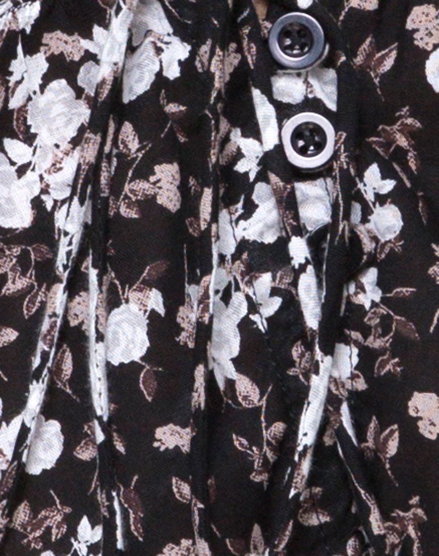 Afbeelding van Mousye Top in Dark Wild Flower
