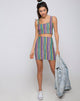 Afbeelding van Kimmy Bodycon Rok in New Stripe
