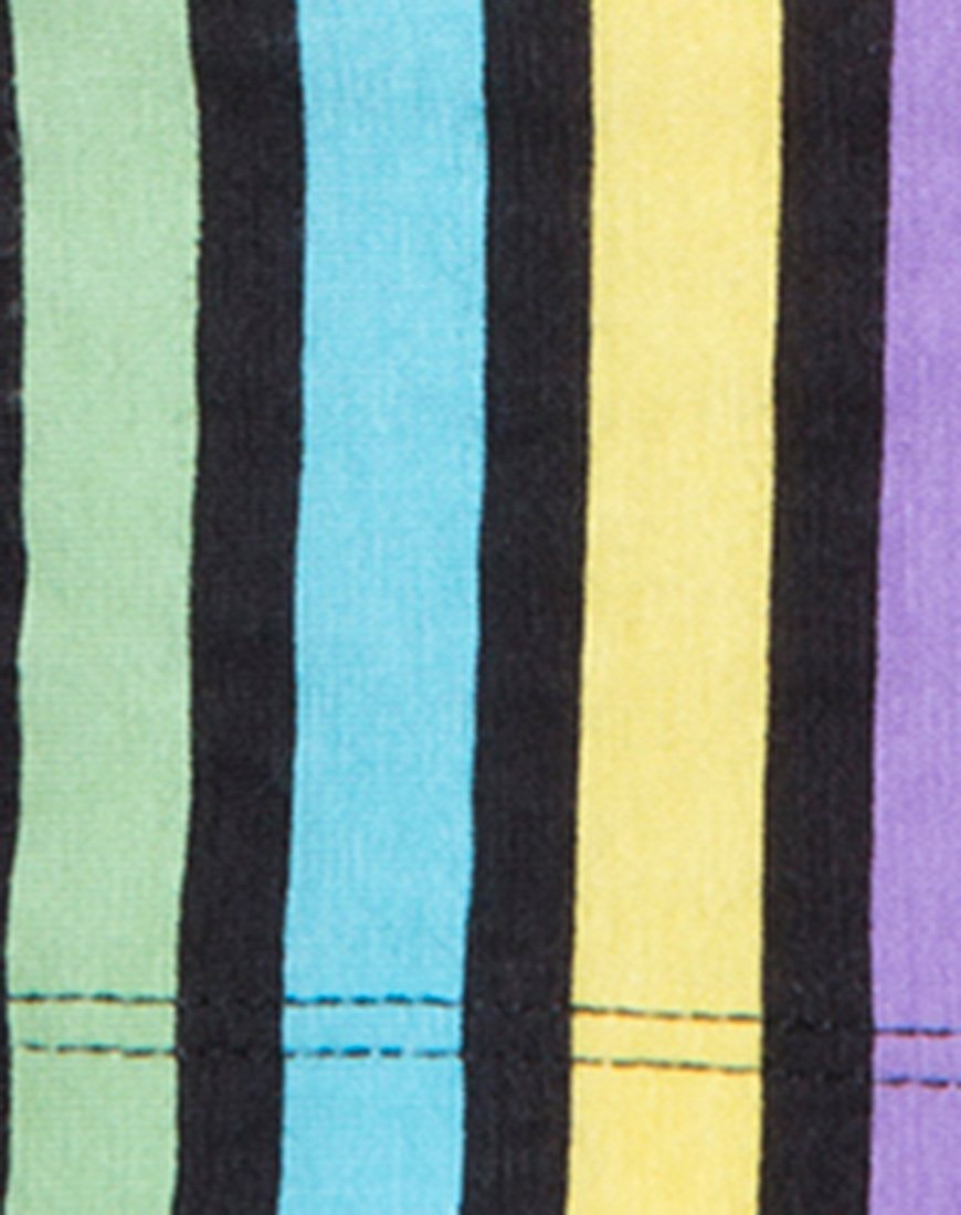 Afbeelding van Kimmy Bodycon Rok in New Stripe