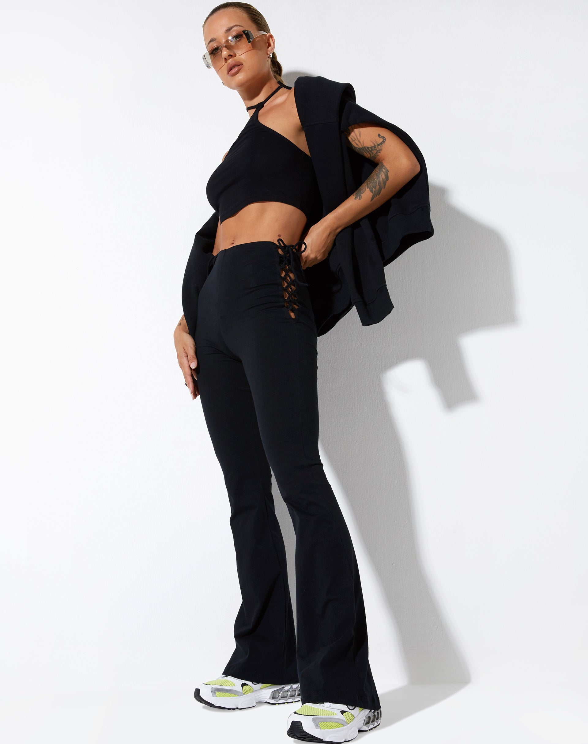 beeld van Mustika broek in lycra zwart