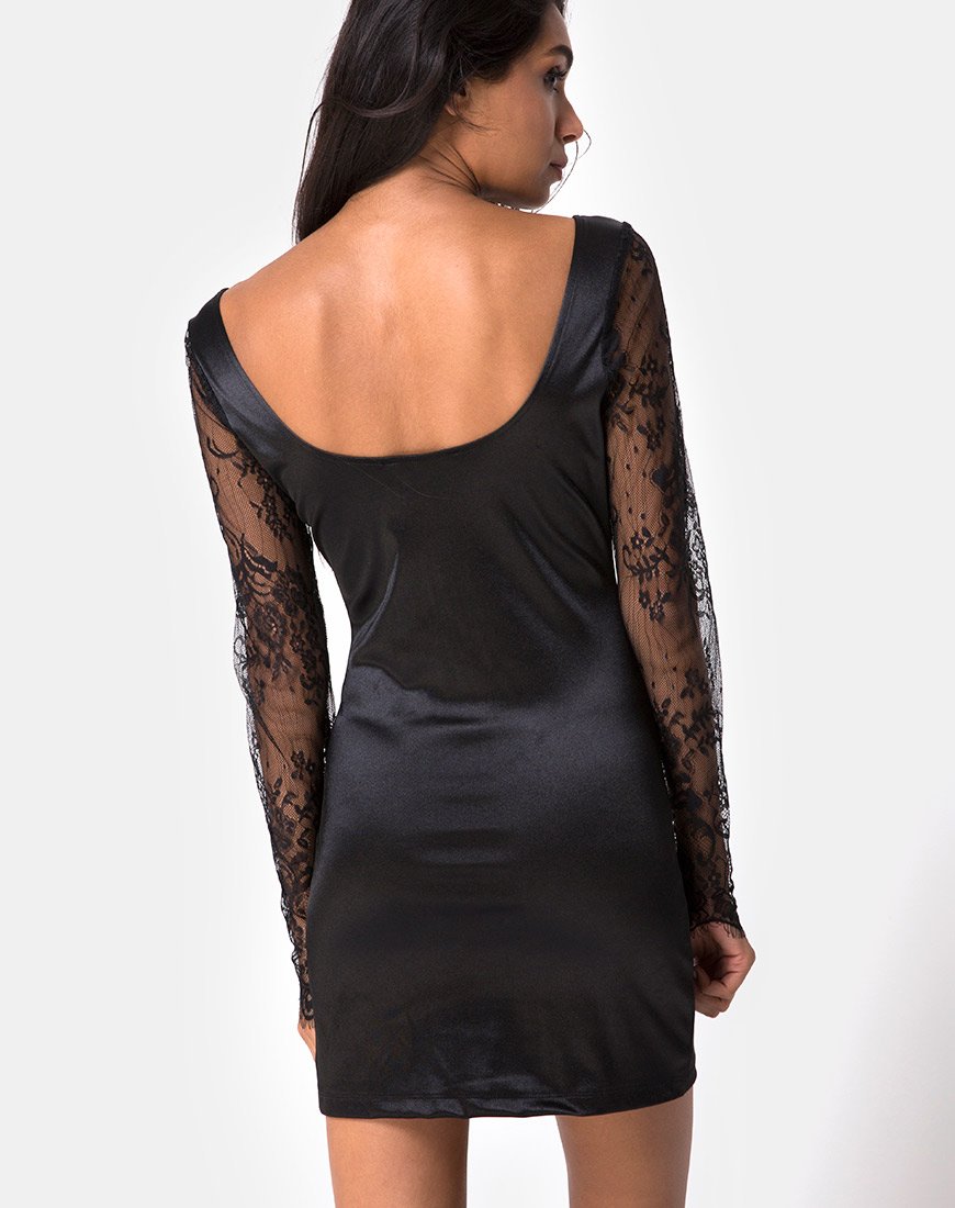 Afbeelding van Dulipa Mini Dress in Zwart