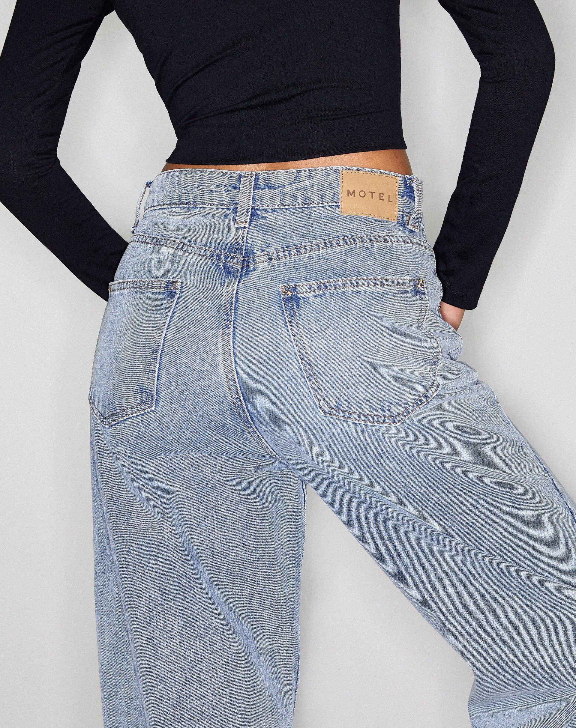 Afbeelding van Rips Parallel Jean in Light Wash