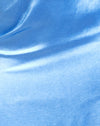 Satijn azuurblauw