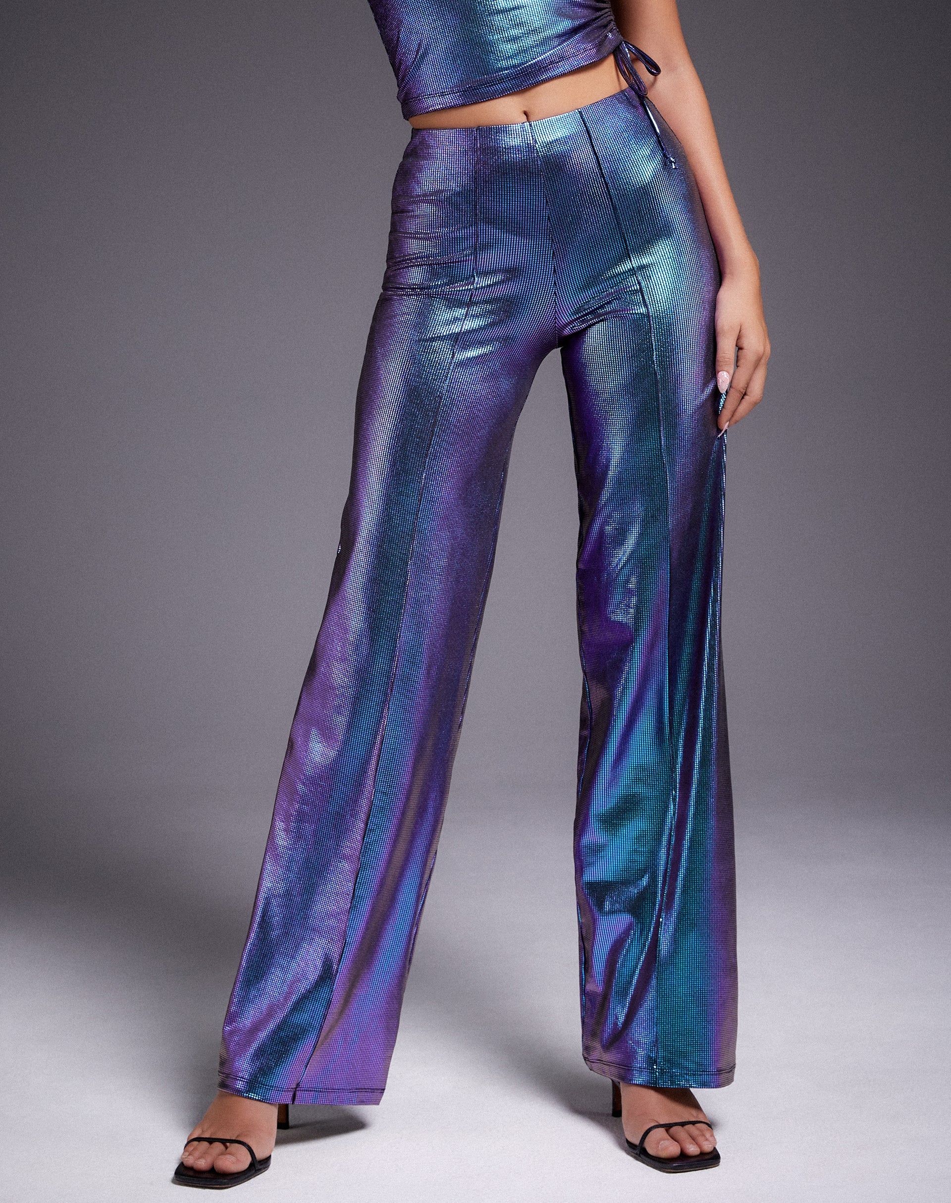 Afbeelding van Pista broek in holografisch paars
