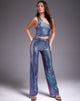 Afbeelding van Rutika Crop Top in Holografisch Paars