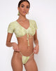 Afbeelding van Valeri Bikinibroekje in Croc Green