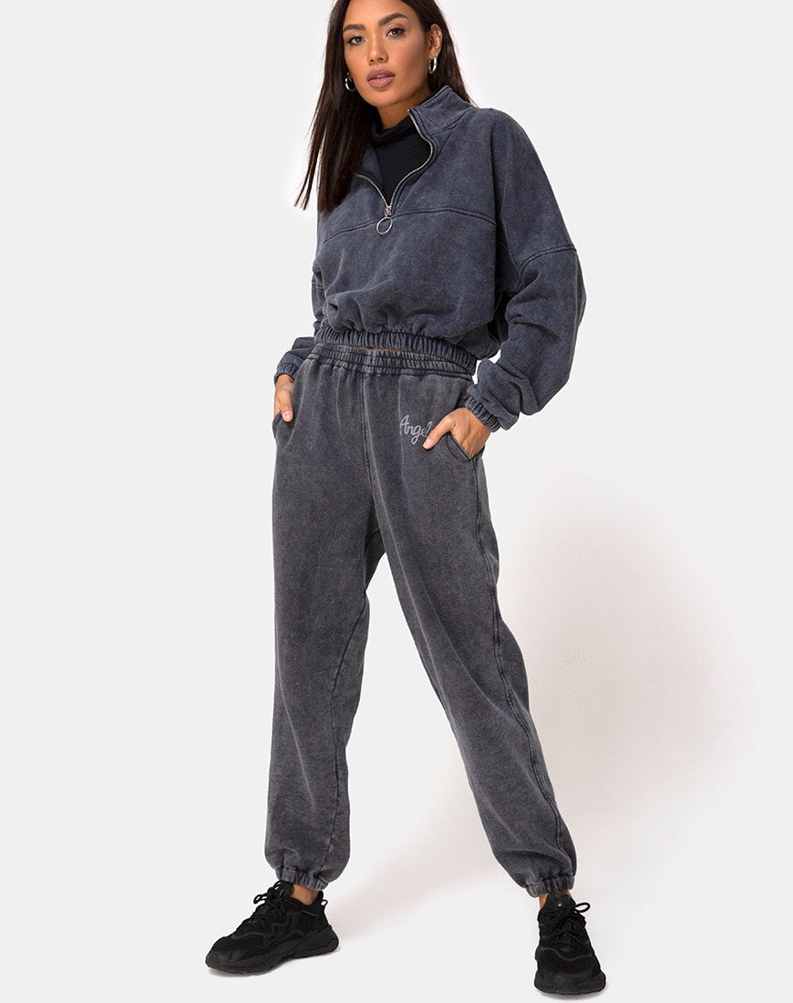 Afbeelding van Nance Top in Black Wash