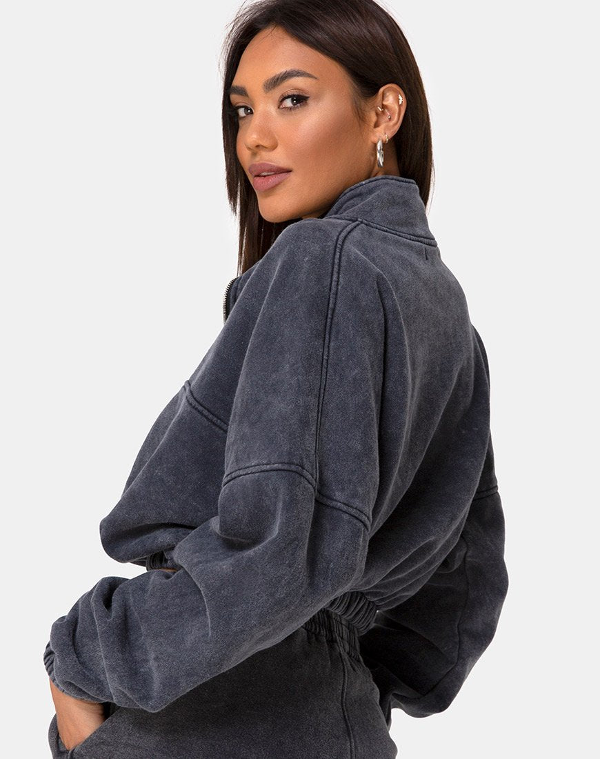 Afbeelding van Nance Top in Black Wash