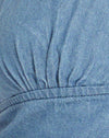  Denim stone wash blauw