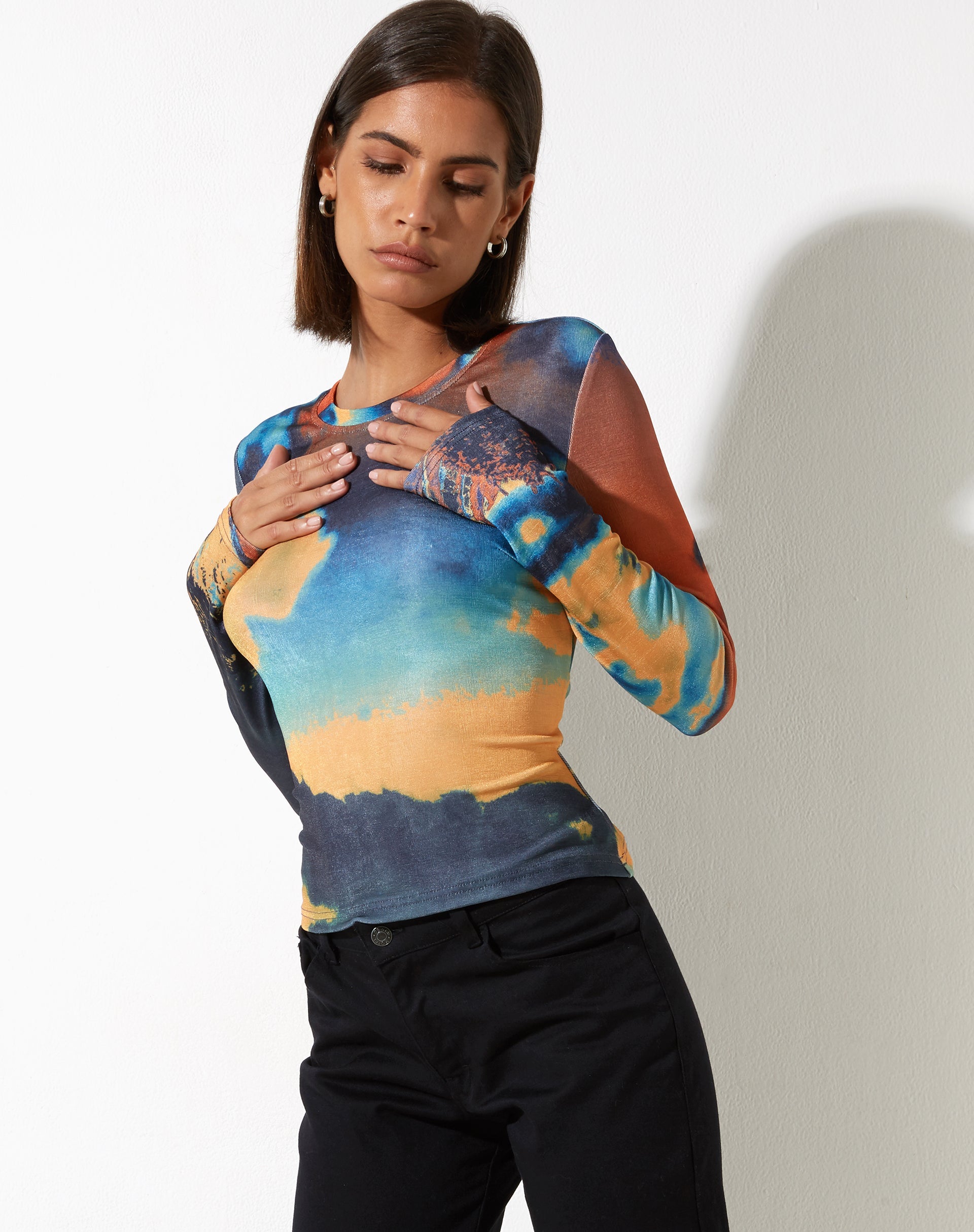 beeld van Narita Long Sleeve Top in hittekaart