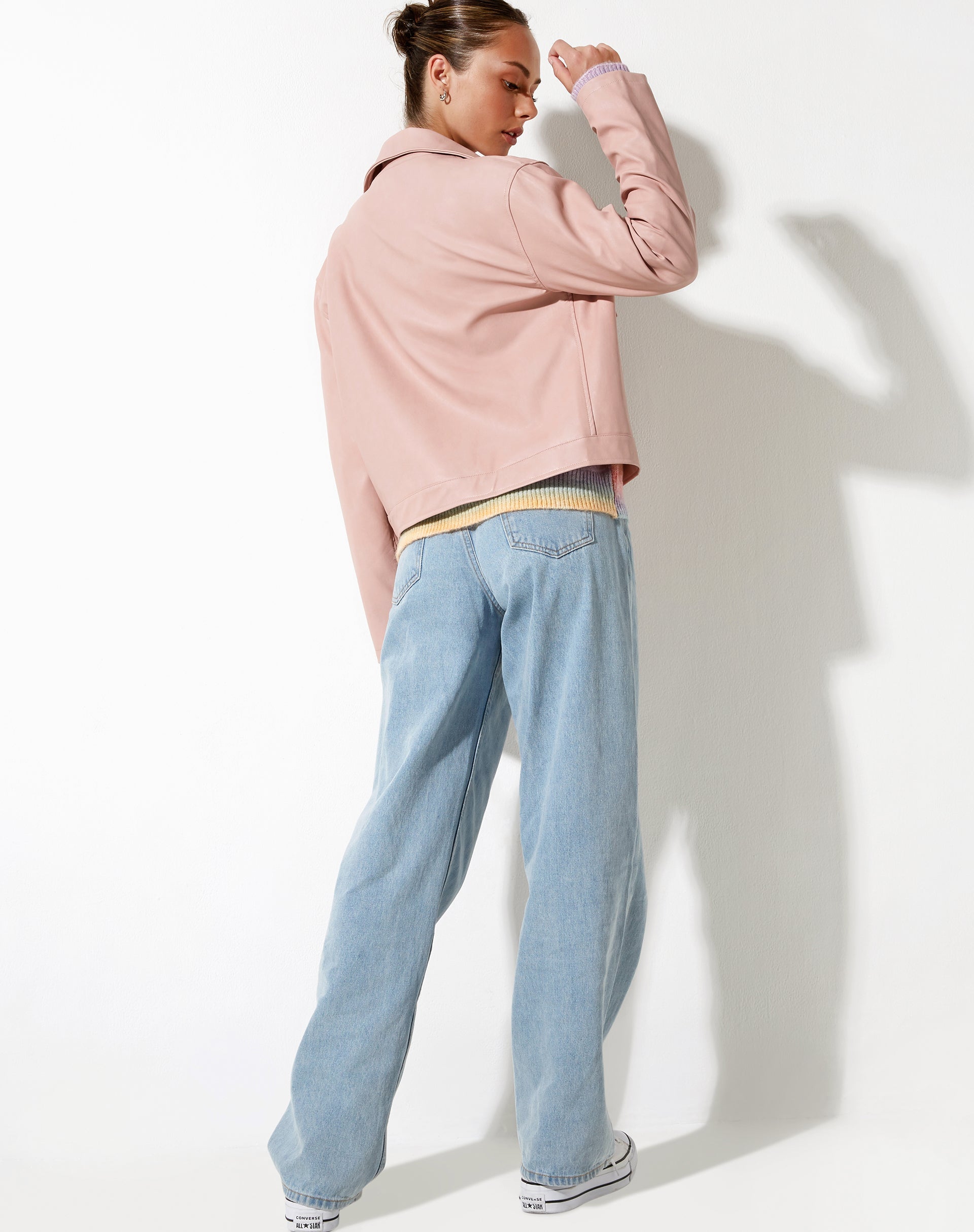 Afbeelding van Natara Jacket in PU Zacht Roze